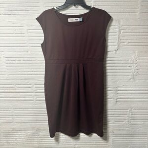 Old Navy Burgundy Medium Maternity‎ Cap Sleeve Dress Size M